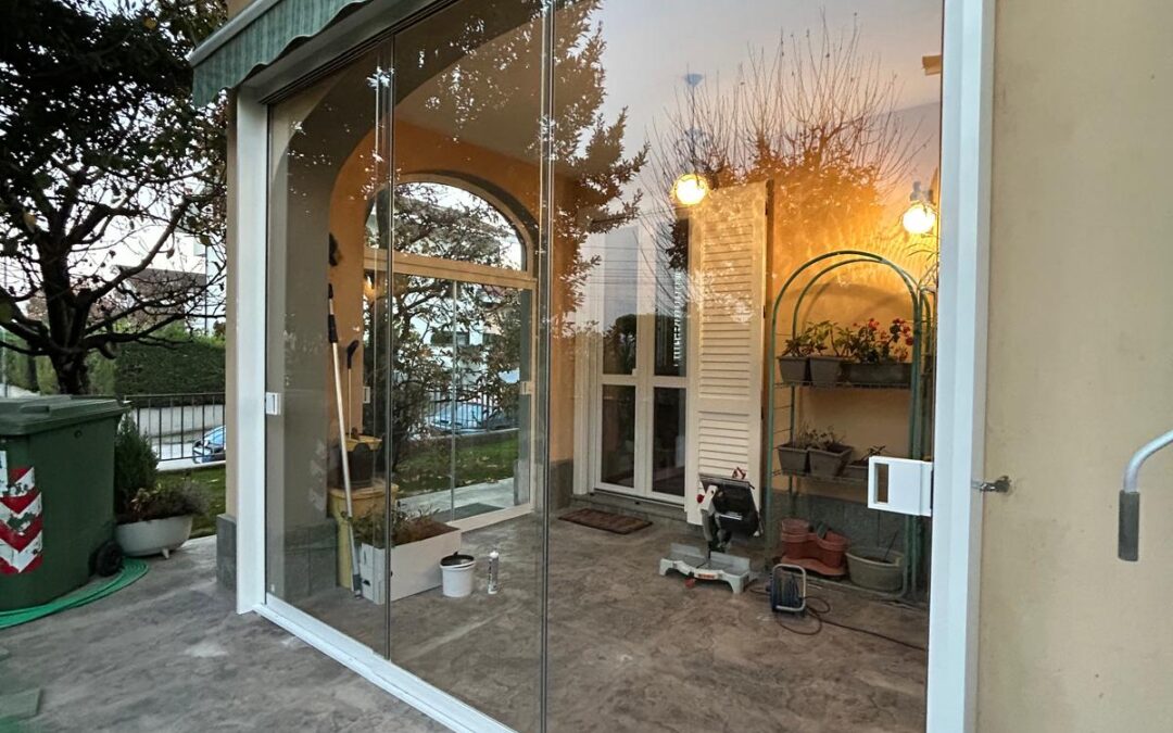 Pergole e vetrate panoramiche